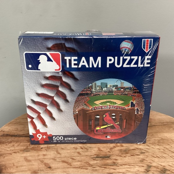 Major League Baseball Other - New - Unopened - St Louis Cardinals - 500 Piece Puzzle - Team Puzzle - Sealed
